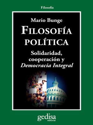 cover image of Filosofía política
